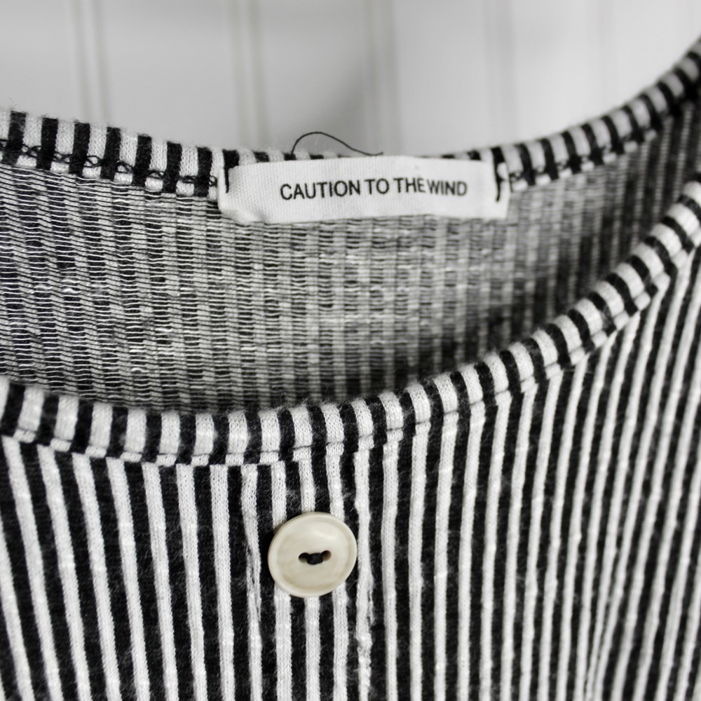 Cute Ribbed Pin Stripe Tank - Picture 4 of 7